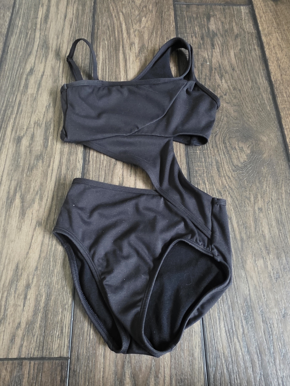 Jo and JAX Black Dance Leotard